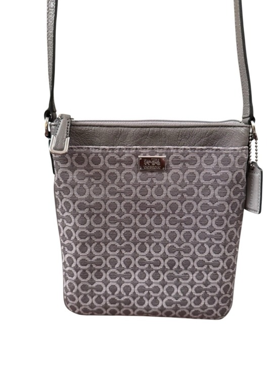Coach Handbags - Coach Madison Op Art Needlepoint Swingpack
